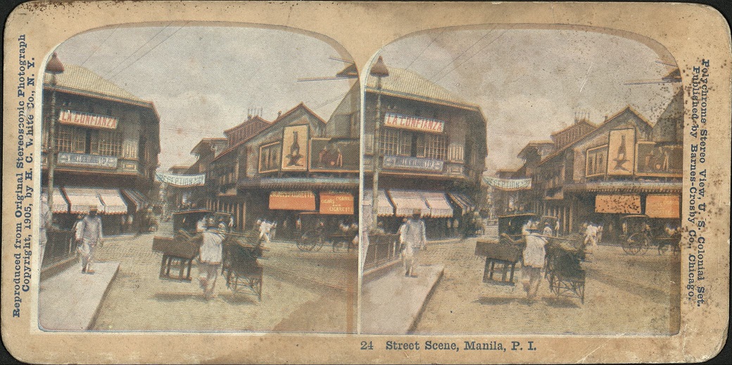 Street Scene, Manila, P. I.